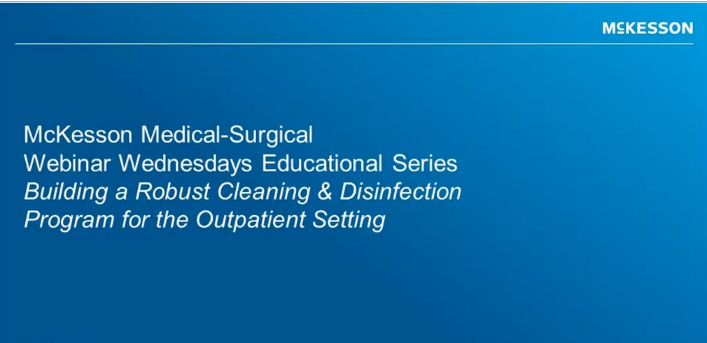 McKesson Medical-Surgical - Infection Prevention